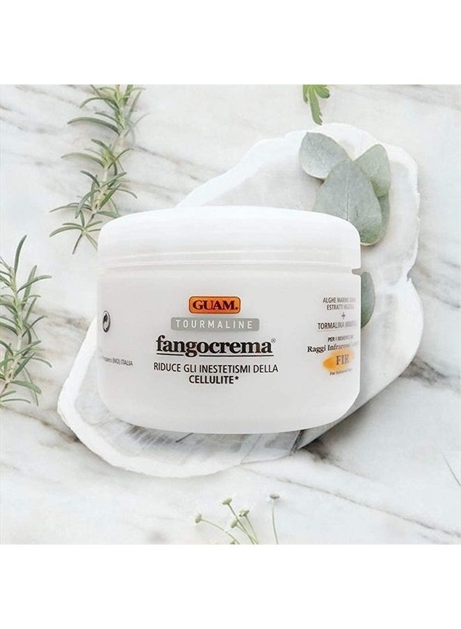 GUAM FANGOCREMA Anti Cellulite Cream with Seaweed and Tourmaline FIR, Lipo-Reducing Caffeine Cream for Cellulite and Skin Tightening, Cellulite Hot Gel for Cellulite Treatment, 10.5oz | Guam Beauty - Image 4