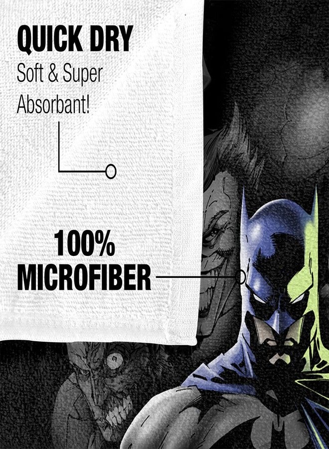 LOGOVISION Batman Villains Unleashed Officially Licensed Beach Towel 30" X 60" - Image 4