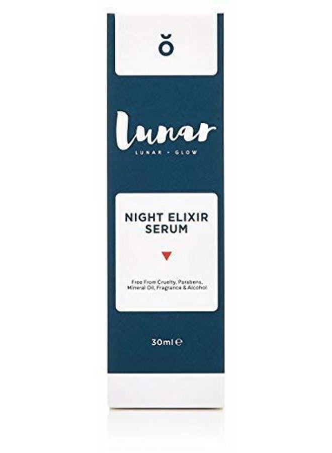 Lunar Glow Night Elixir Serum by Lunar Glow. An Anti Aging Night Repair Serum for your Face and Skin - 1 fl.oz / 30ml. - Image 2