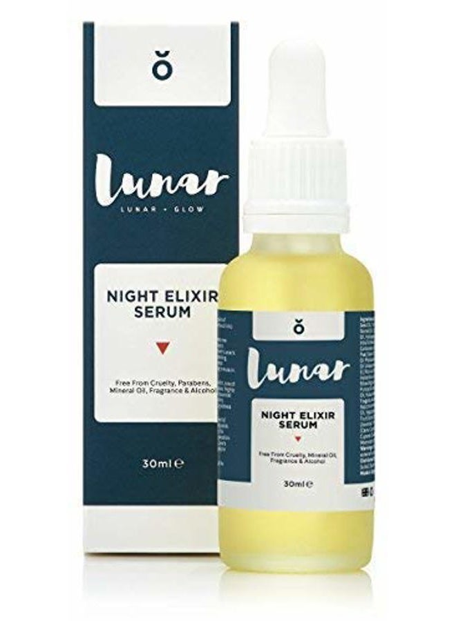 Lunar Glow Night Elixir Serum by Lunar Glow. An Anti Aging Night Repair Serum for your Face and Skin - 1 fl.oz / 30ml. - Image 4