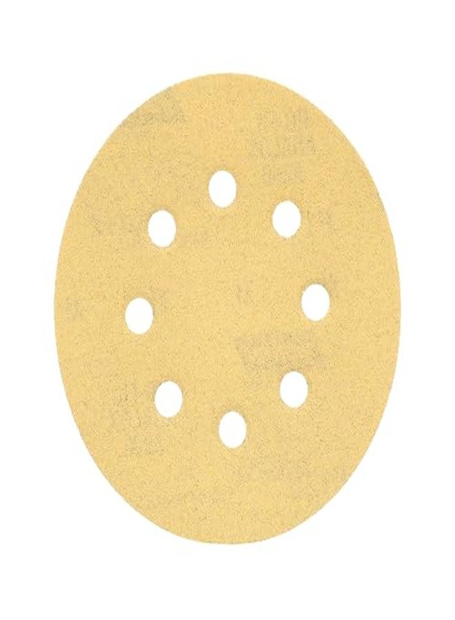 Norton 5" Norton 49221 MultiSand Hook & Loop 8-Hole Sanding Disc, P120-Grit, 25-Pack - Image 3