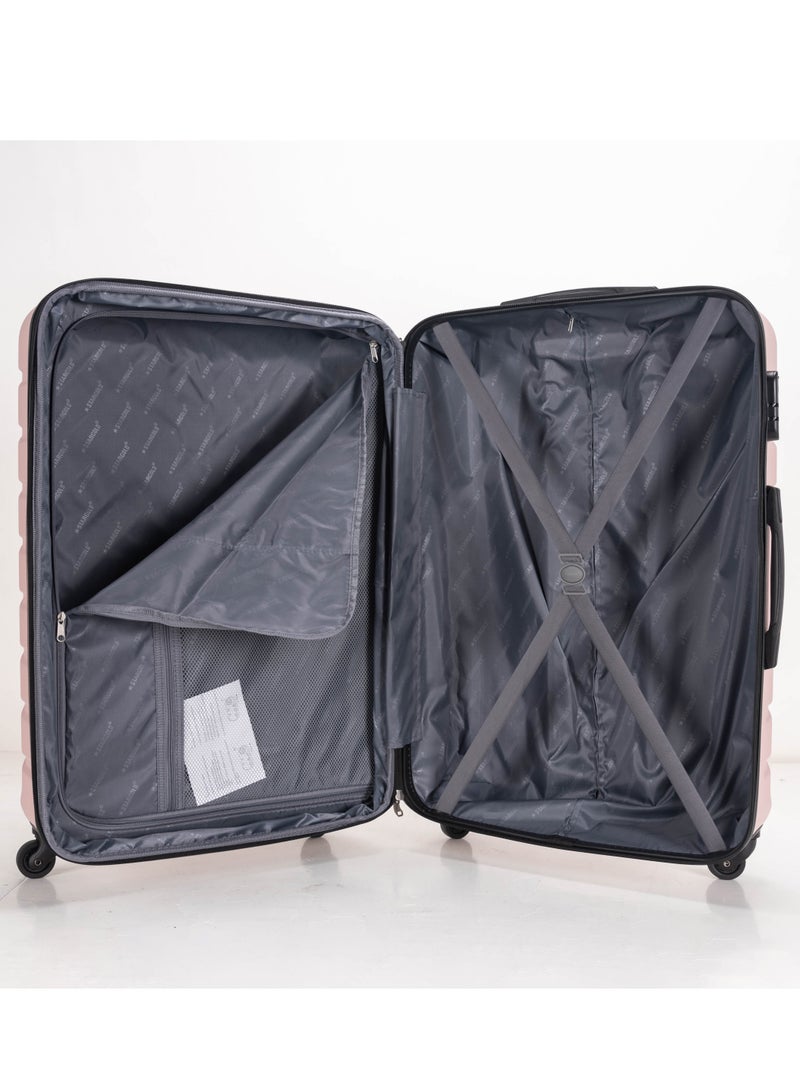 ستارجولد 4 عبوات من عربة أمتعة مقفلة ذات رقم دوار للجانب الصلب - Image 4