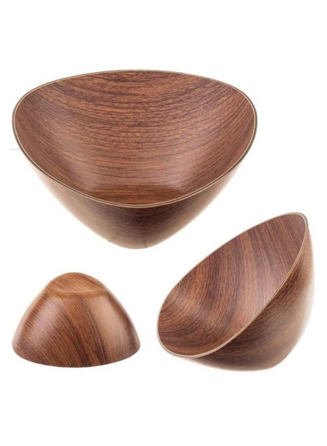 Large unbreakable triangle bowl Handmade No bacteria No harmful substances Food grade Shock resistant - Image 5