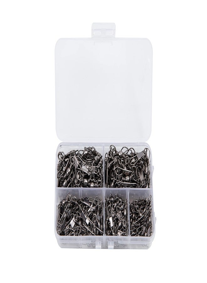 GREATFISHING 200pc Barrel Swivel with Safety Snap Interlock Snaps 100% Stainless Steel - Image 3