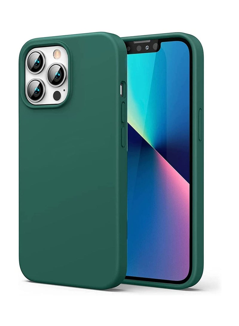 Silicone Protective Case Compatible with iPhone 13 Pro Soft Liquid Gel Rubber Cover Shockproof Bumper Anti-Scratch Anti-Fingerprint Anti-Drop Slim Cover for iPhone (for iPhone 13 Pro ) - Image 1