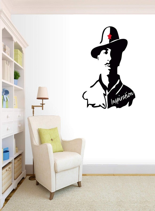 Asmi Collections Indian Patriot Sardar Bhagat Singh Wall Stickers - Image 2