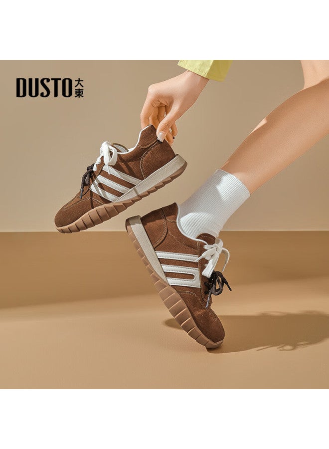 Dusto Retro Training Shoes For Women, New Spring Style, Casual Versatile Sneakers, Popular Forrest Gump-style Shoes