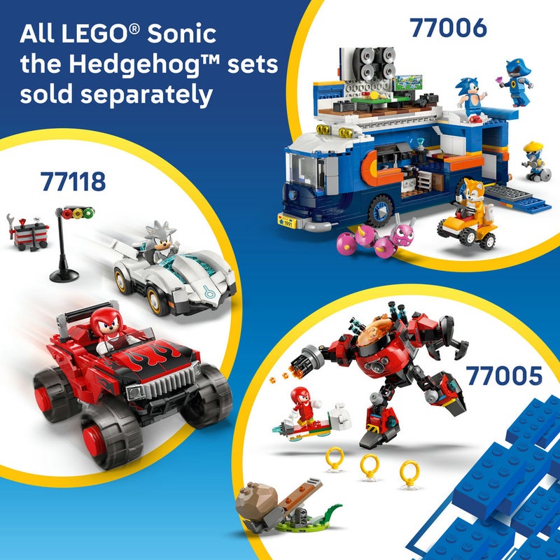 LEGO Sonic the Hedgehog Sonic: Speedster Lightning Toy 77117 (Age 7+, 126 Pieces) - Image 5