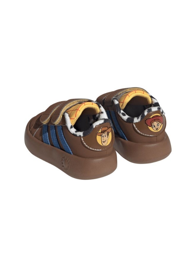 Adidas Grand Court Toystory Cf I Brown Sportswear Shoes For Infant 3K  - Image 1