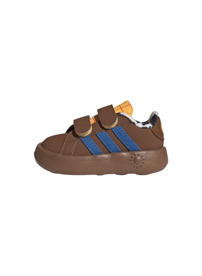Adidas Grand Court Toystory Cf I Brown Sportswear Shoes For Infant 3K  - Image 3