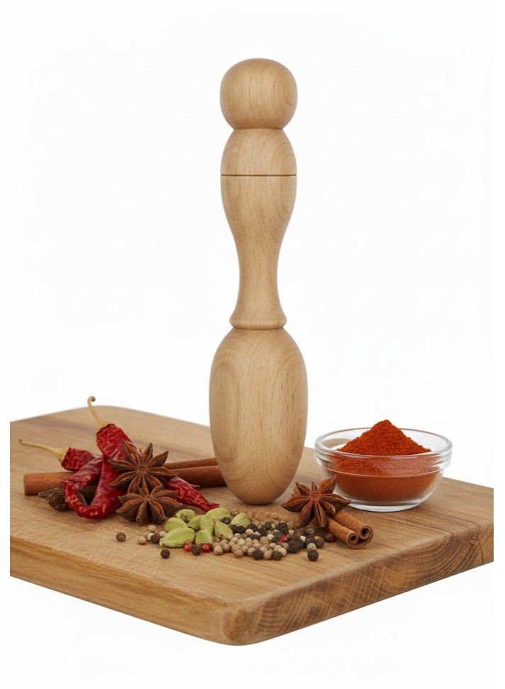 Handcrafted Wooden Pestle for Your Spices - Image 1