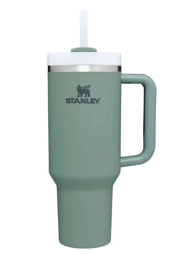 Stanley Quencher H2.0 FlowState Stainless Steel Vacuum Insulated Tumbler with Lid and Straw for Water, Iced Tea or Coffee, Smoothie and More, 40 oz - Image 1