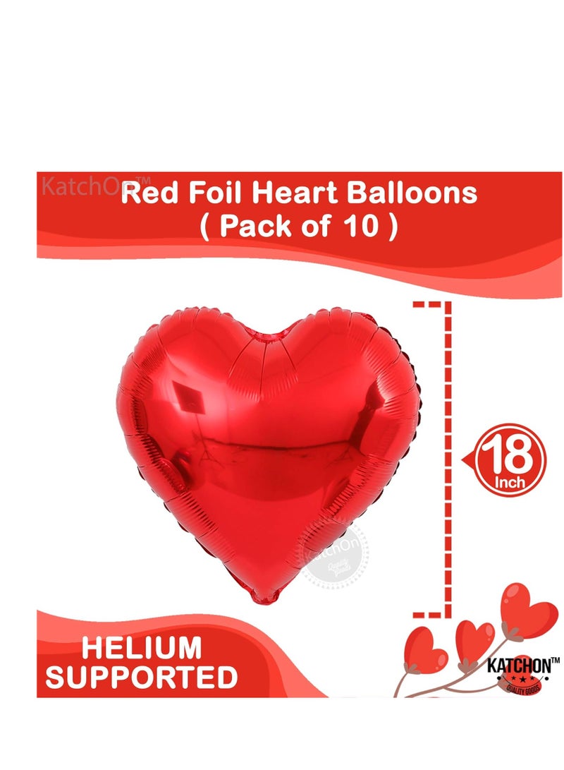 مجموعة بالونات بعبارة I love you عبوة من 20 قطعة من كاتش اون | بالونات بشكل قلب، زينة رومانسية للامسيات الخاصة | بالونات بشكل قلب احمر | بالونات رومانسية لزينة الذكرى السنوية والتقدم للزواج - Image 4