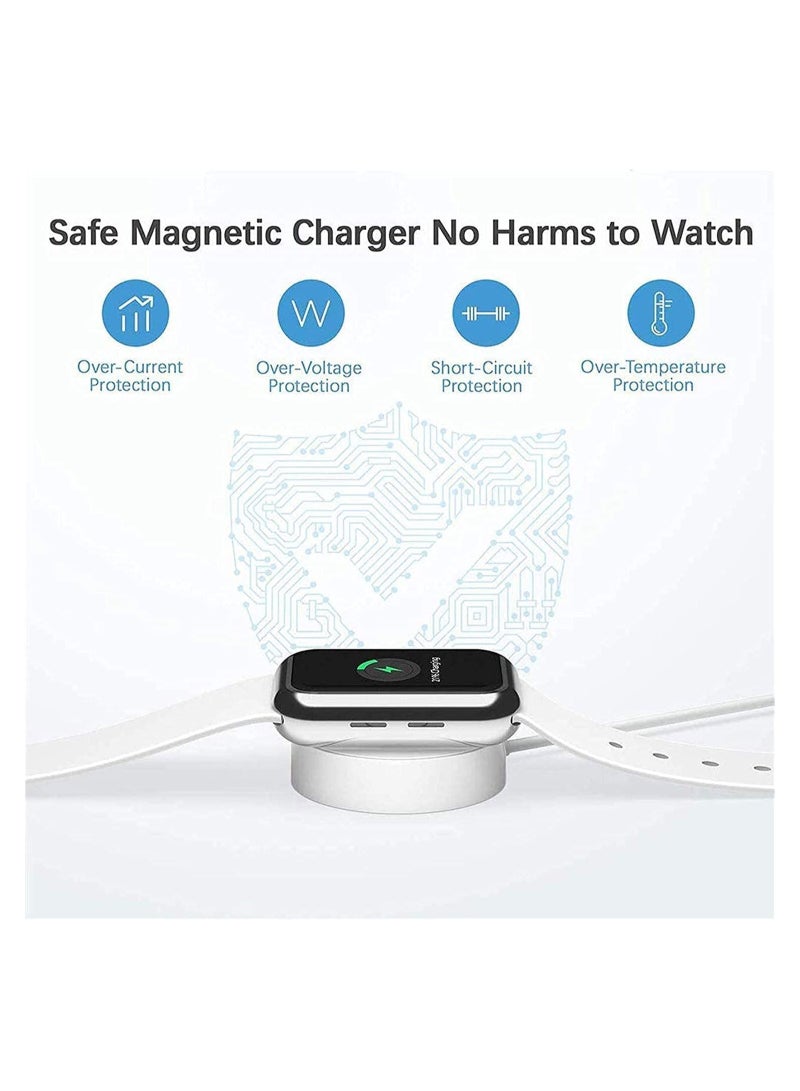 ELTRAZONE iWatch Charger Wireless Smart Watch Magnetic Charging Cable, [MFi Certified] Wireless Charging Pad Cord For Apple Watch Series 6/SE/5/4/3/2/1  - Image 2