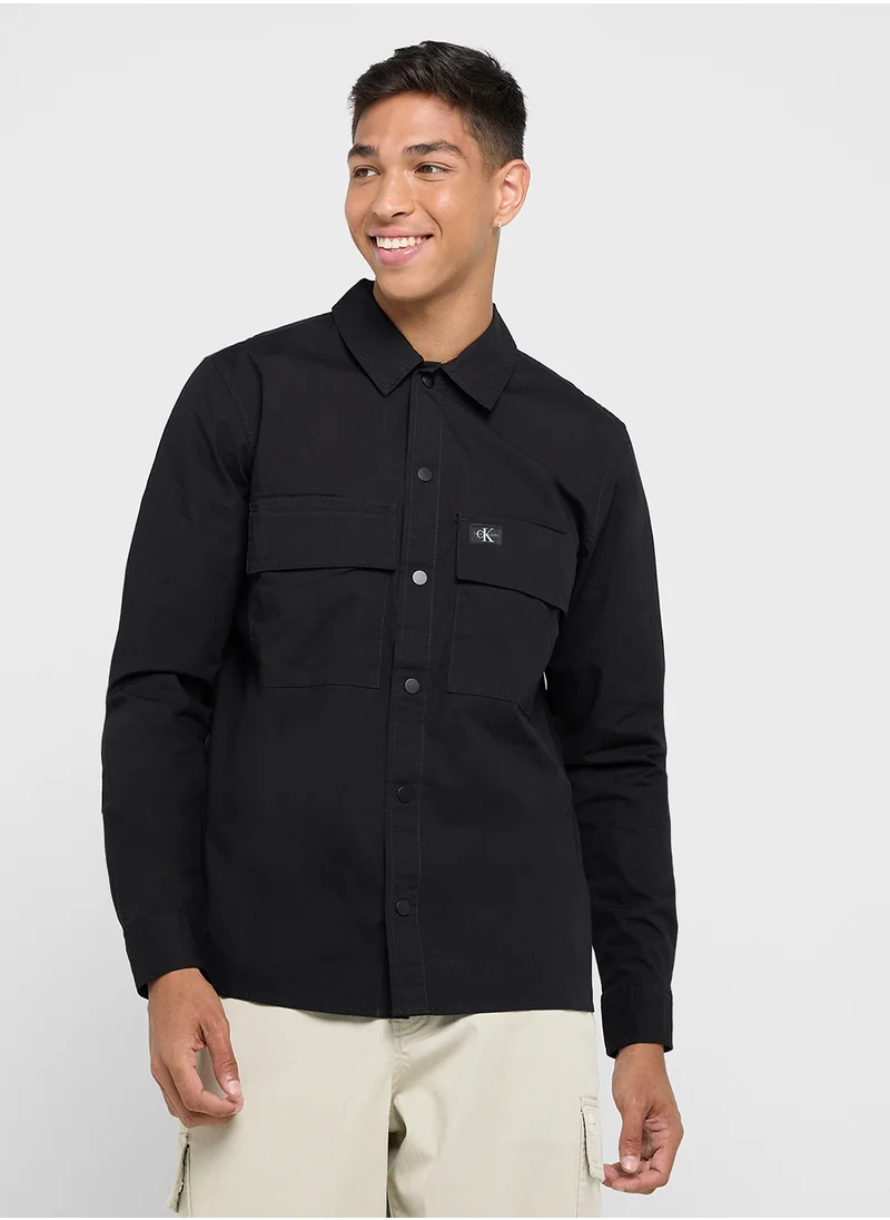 كالفن كلاين جينز Relaxed Fit Logo Shirts