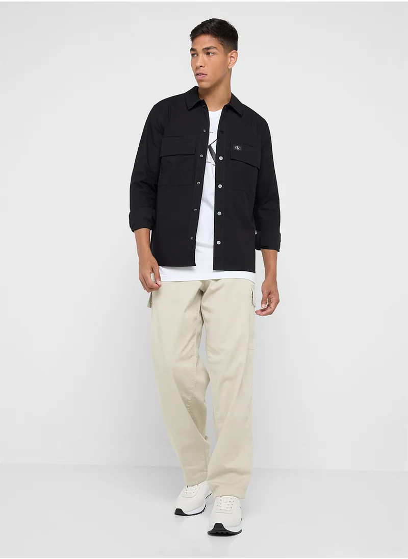 كالفن كلاين جينز Relaxed Fit Logo Shirts