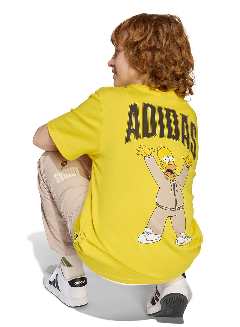 Adidas Youth The Simpsons Graphics T-Shirt  - Image 4