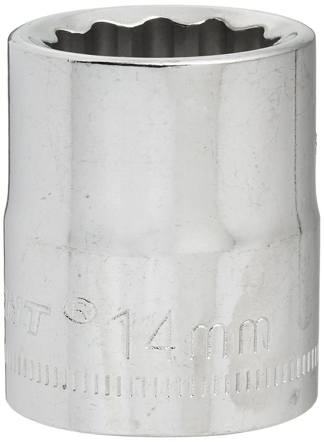 كريسنت مقبس قياسي متري ذو ١٢ نقطة، مقاس ١٤ مم، هلالي ١/٢ بوصة، CDS74N - Image 1