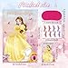 Abilat Pin The Crown on The Princess Party Games for Girls Kids Birthday Decorations Princesses Tea Party Supplies Large Princess Game Poster with 40 Crown Stickers - Image 4