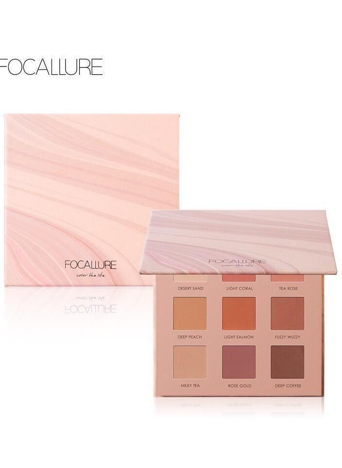 FOCALLURE - Focallure 9-Pan Eyeshadow Palette #2 Soft Power - Image 1