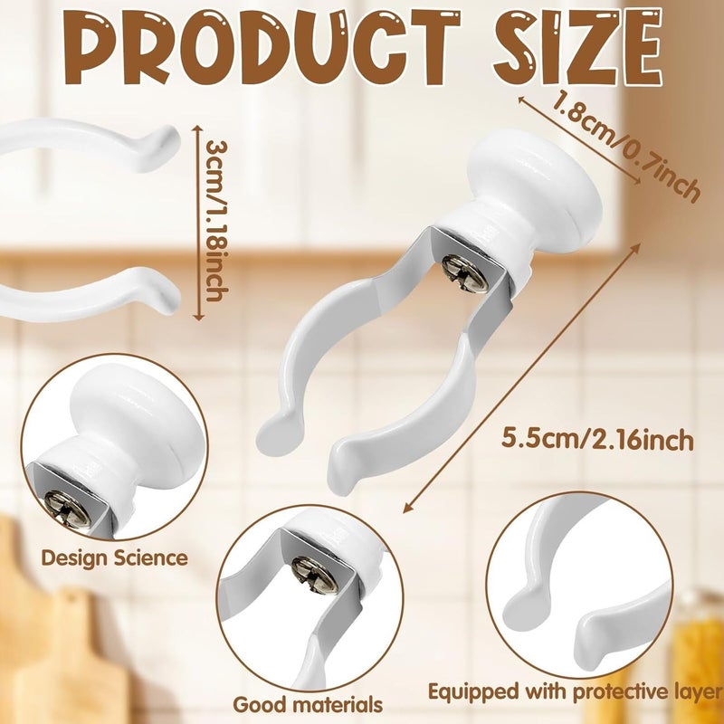 2 Pack Kitchen Towel Clips Scientific Design Home Accessories Not Easily Damaged For Restaurant Or Household Use - Image 2