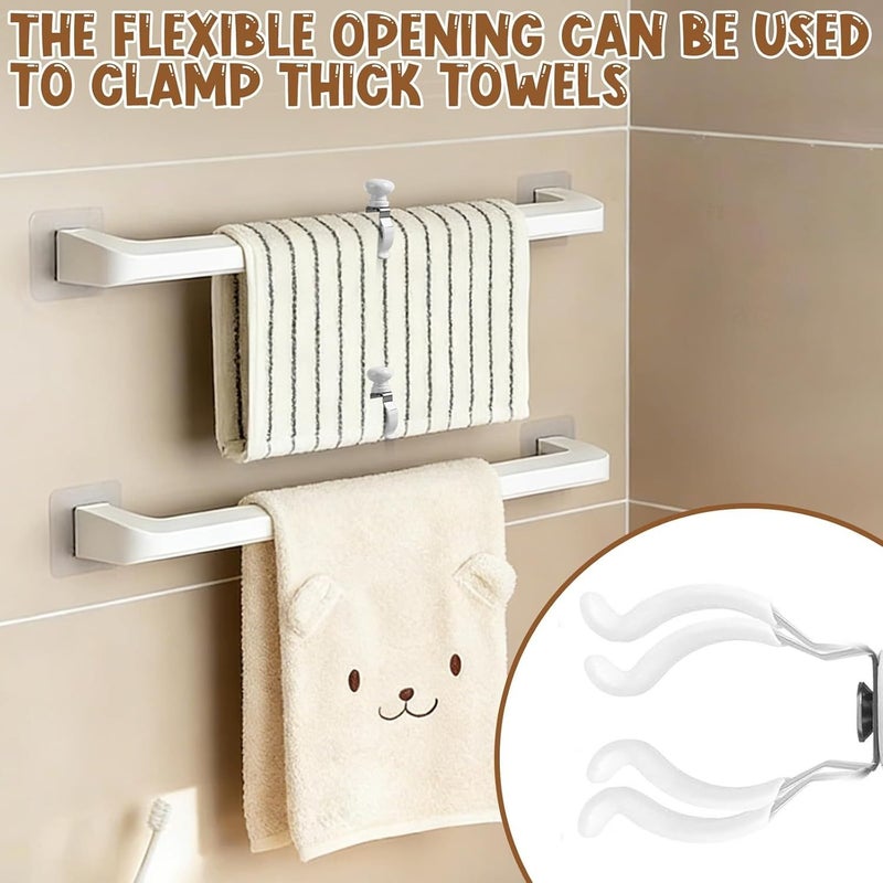2 Pack Kitchen Towel Clips Scientific Design Home Accessories Not Easily Damaged For Restaurant Or Household Use - Image 4