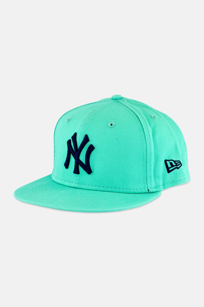 New Era x MLB Men New York Yankees Fitted Cap, Green - Image 1