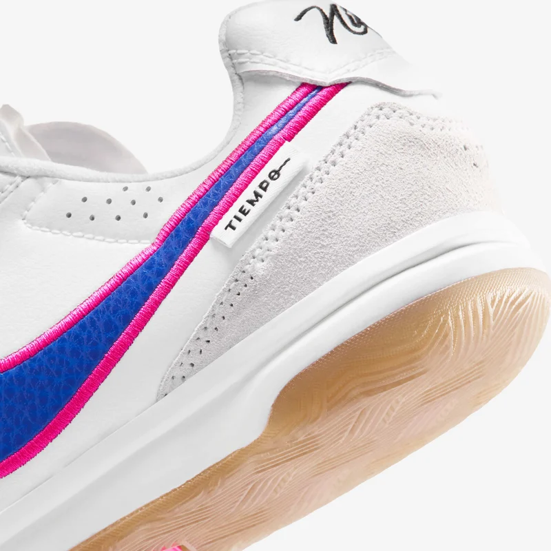 Nike White Kids' Tiempo Streetgato Football Shoes  | Best Price UAE