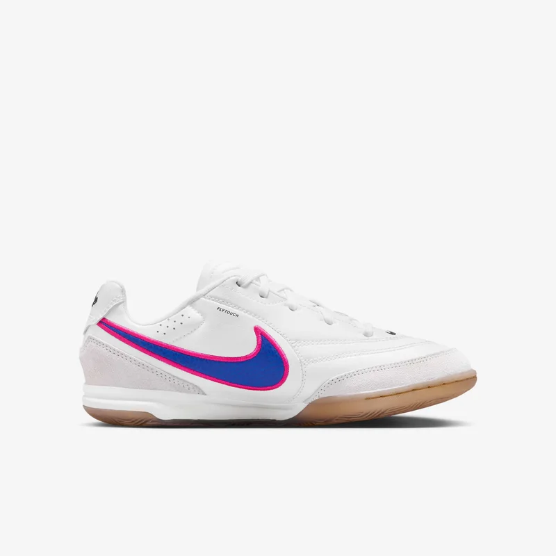 Nike White Kids' Tiempo Streetgato Football Shoes  | Best Price UAE