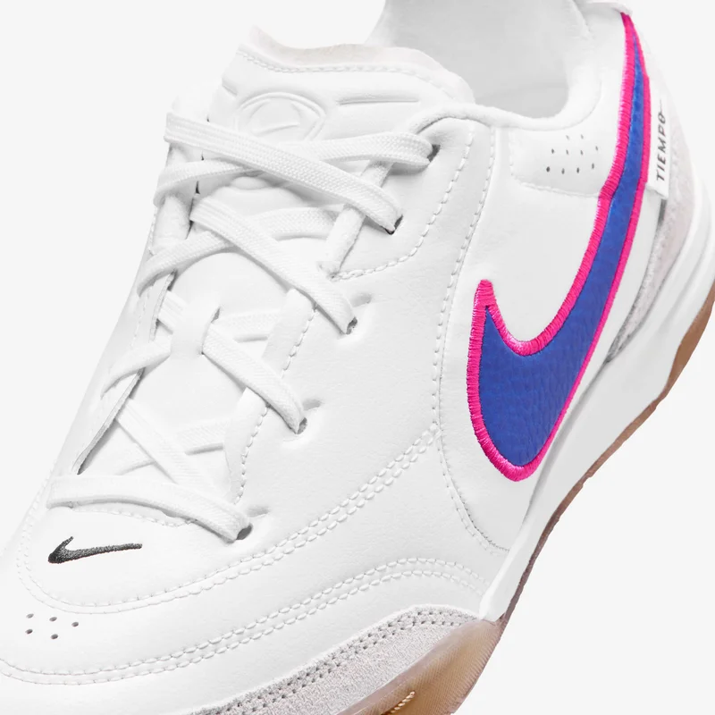 Nike White Kids' Tiempo Streetgato Football Shoes  | Best Price UAE