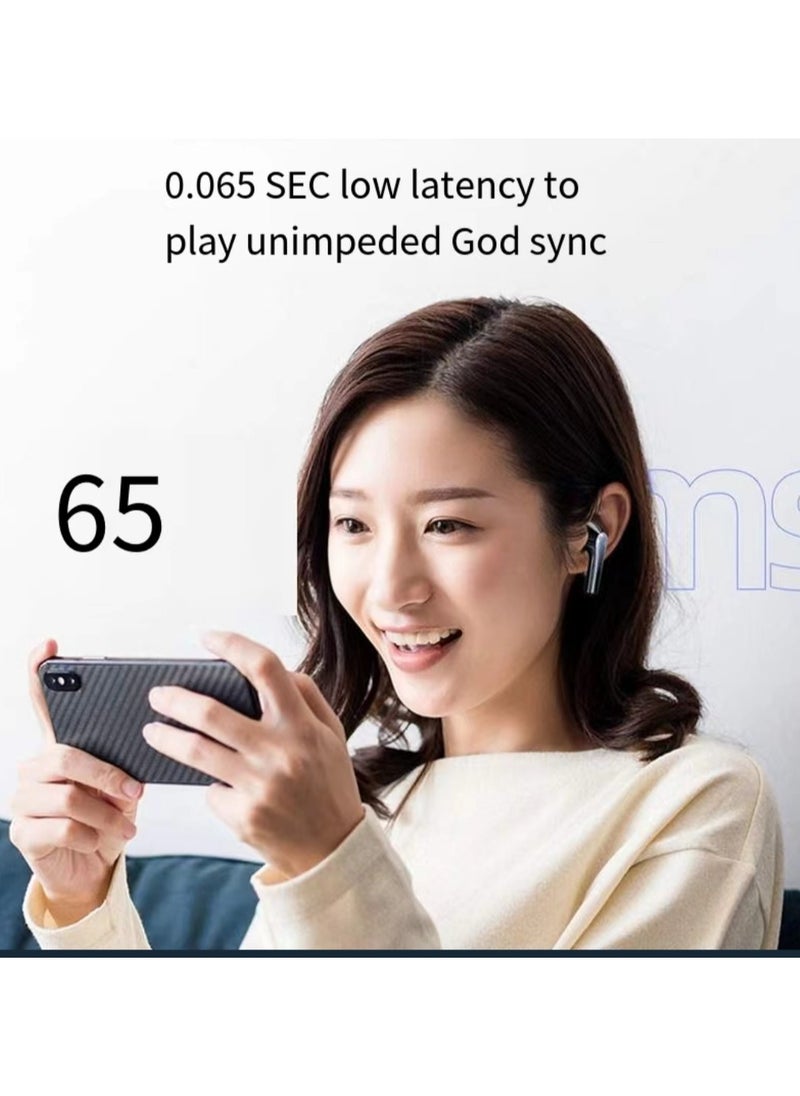 Awei - AWEI AWEI wireless earphones, in ear Bluetooth 5.3 earphones with 4 microphones ENC for clear calls, Bluetooth earphone touch control for 30 playback time, IPX6 waterproof TWS, lightweight earphones - Image 1