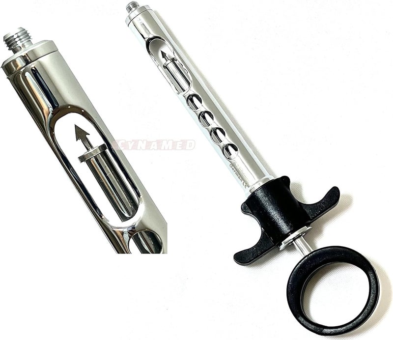 CYNAMED Auto Passive Dental Anesthetic Syringe 1.8mL Self Aspirating High Grade German Steel - Image 1