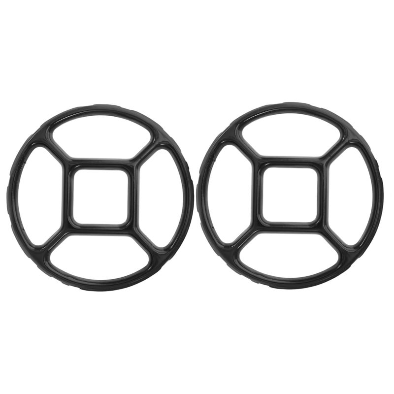 2Pcs High Temperature Resistant Enamel Metal Stove Rack For Small Pots Kitchen Accessory - Image 2