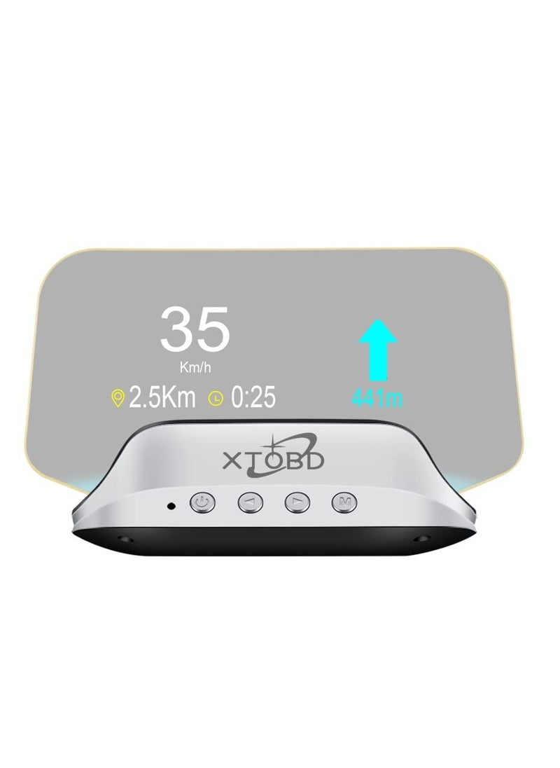 جولف لينك - GULFLINK Head Up Display (HUD) عداد سرعة السيارة C3 - Image 1