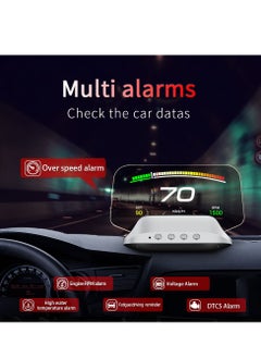 جولف لينك GULFLINK Head Up Display (HUD) عداد سرعة السيارة C3  - Image 5