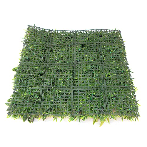 U LAND ULAND 40"x40" Artificial Greenery Hedegs Wall, Vertical & Wall Planters Faux Ivy Leaves Backdrop, Verticial Garden Privacy Fence Screen, - Image 4