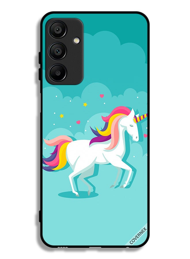 Covernex Samsung Galaxy A15 4G Protective Case Cover Unicorn Walking - Image 1