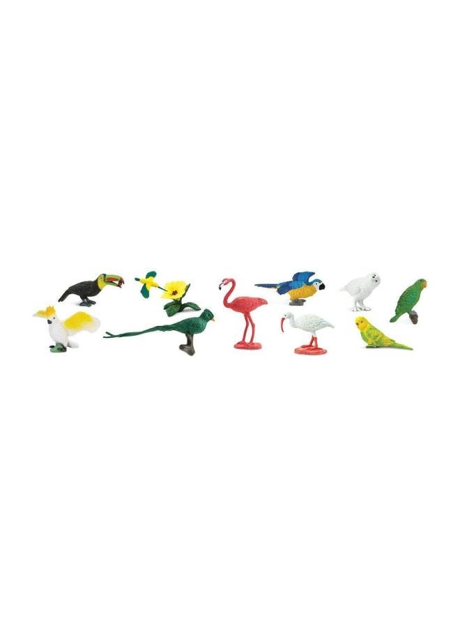 NIBEMINENT 11 Piece Birds Toob Toy Set 680404 - Image 2