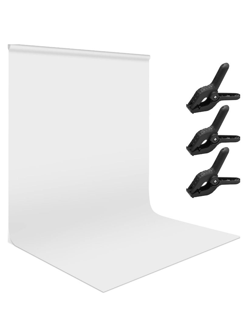 رات سو ​​خلفية بياء للتصوير مقاس 3x2 متر: ستارة التصوير البياء للاستوديو ومقاطع الفيديو​​ - Image 1