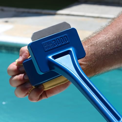 Grill Rescue BBQ Replaceable Scraper Cleaning Head, Bristle Free - Safe, Durable and Unique Scraper Tools for Cast Iron or Stainless-Steel Grates, Barbecue Cleaner (GB3000 Head) - Image 4