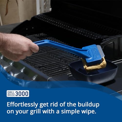 Grill Rescue BBQ Replaceable Scraper Cleaning Head, Bristle Free - Safe, Durable and Unique Scraper Tools for Cast Iron or Stainless-Steel Grates, Barbecue Cleaner (GB3000 Head) - Image 5