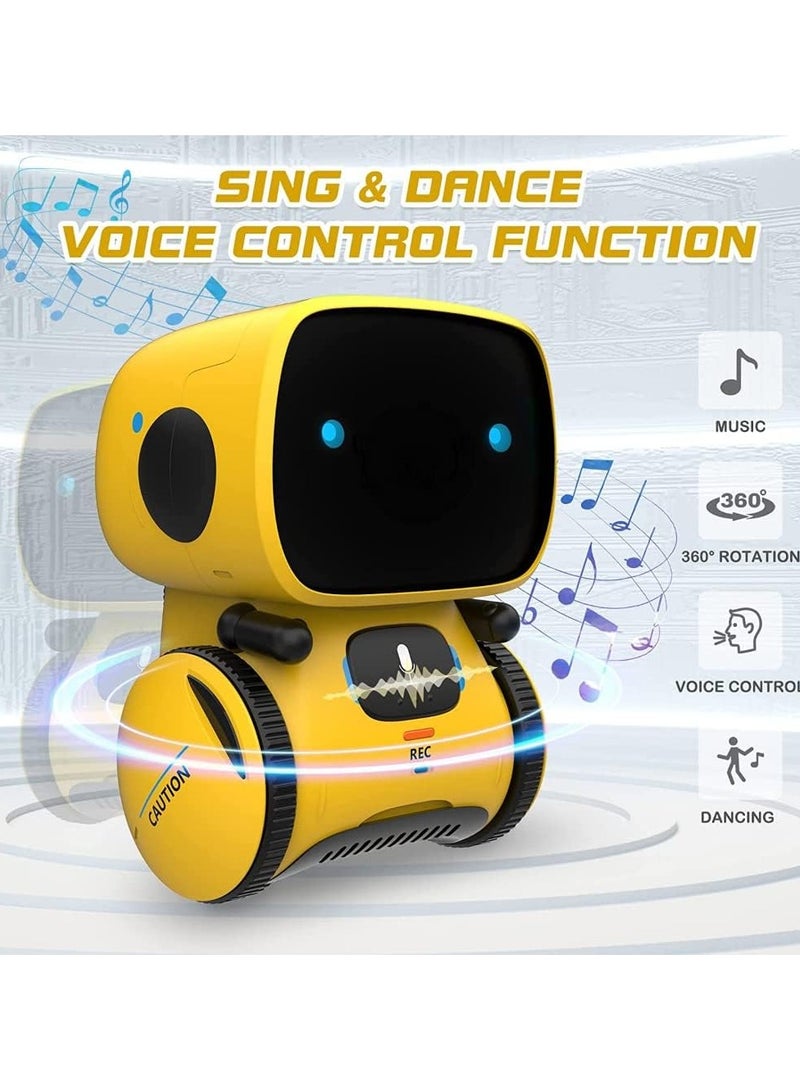vesus Kids Robot Toy, Smart Talking Robots Intelligent Partner and Teacher with Voice Control and Touch Sensor, Singing, Dancing, Repeating, Gift for Boys and Girls of Age 3 and Up - Image 5