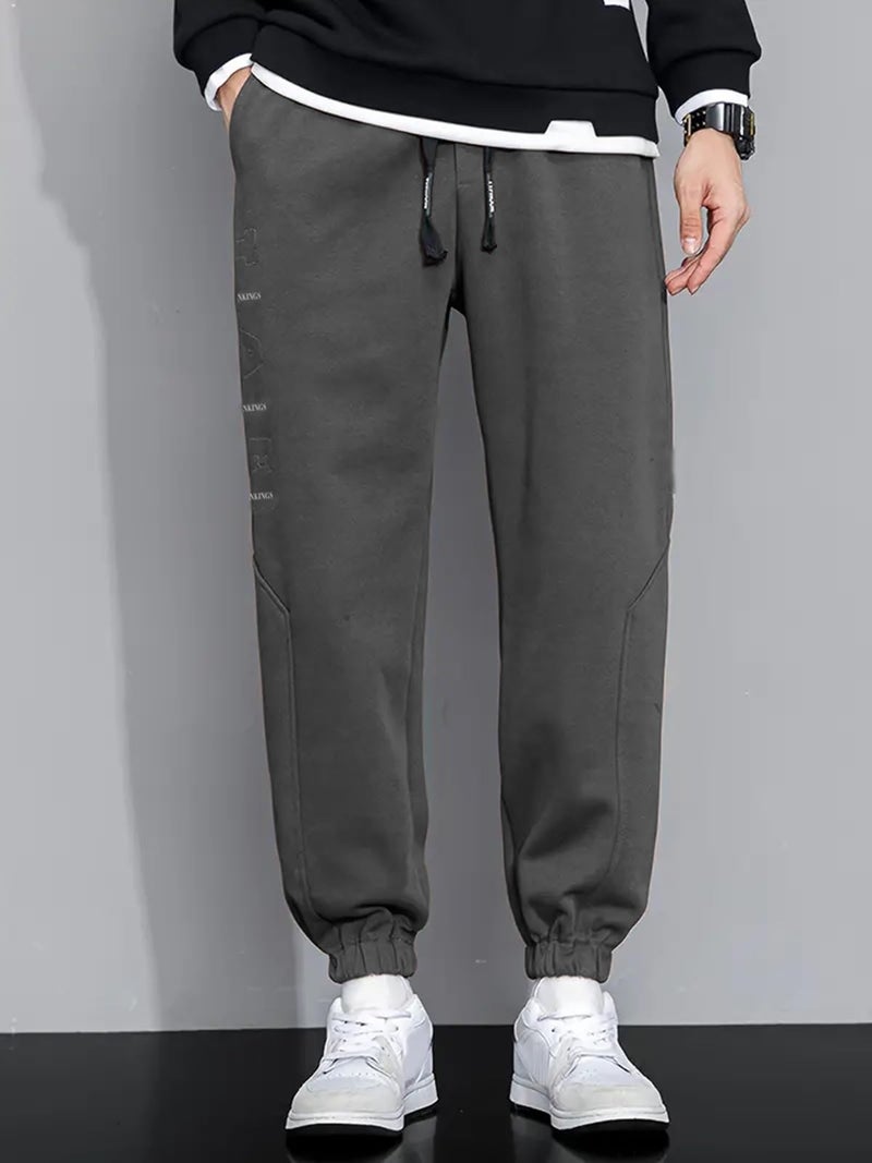 Lymio Track Pant for Men || Full Elastic Regular Fit Jogger Track Pant (TP-27-Grey-S) - Image 3