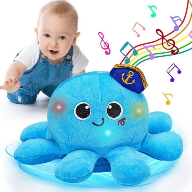 Tsomtto Crawling & Walking Baby Toys 6-12 12-18 Month Musical Plush Octopus Light up Voice Control Dancing Infant Toys 0 6 7 8 9 10 12 Month 1 2 3 Year Old Boy Girl Tummy Time Sensory Toddler First Gift - Image 2