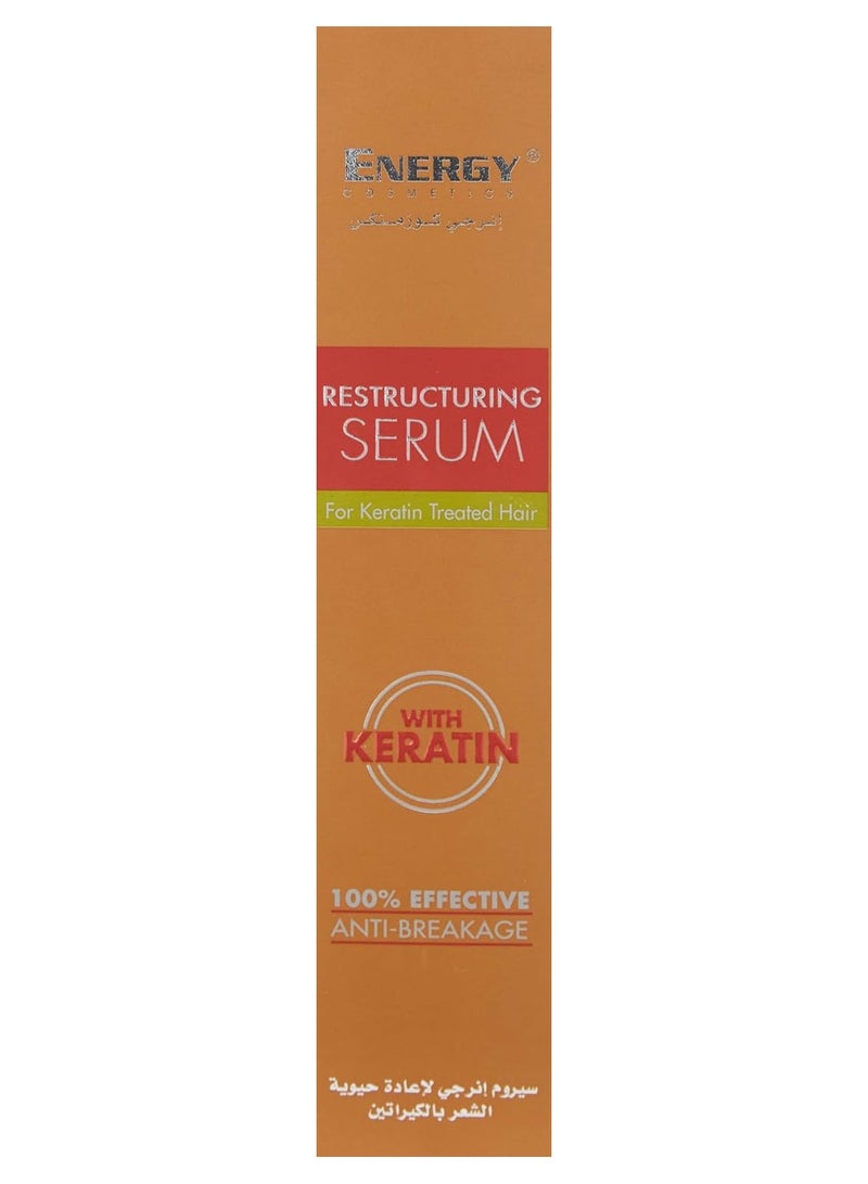 Energy Keratin Treated Hair Restructuring Serum 100ml - Image 2