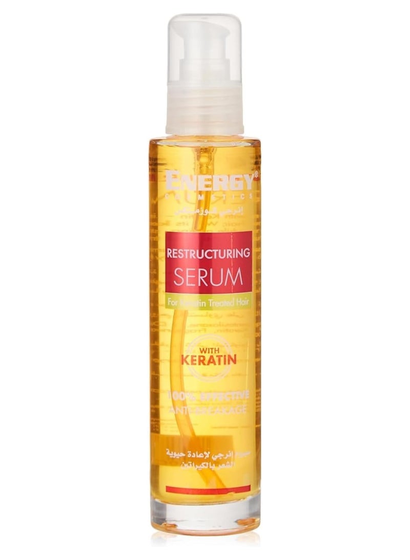 Energy Keratin Treated Hair Restructuring Serum 100ml - Image 4