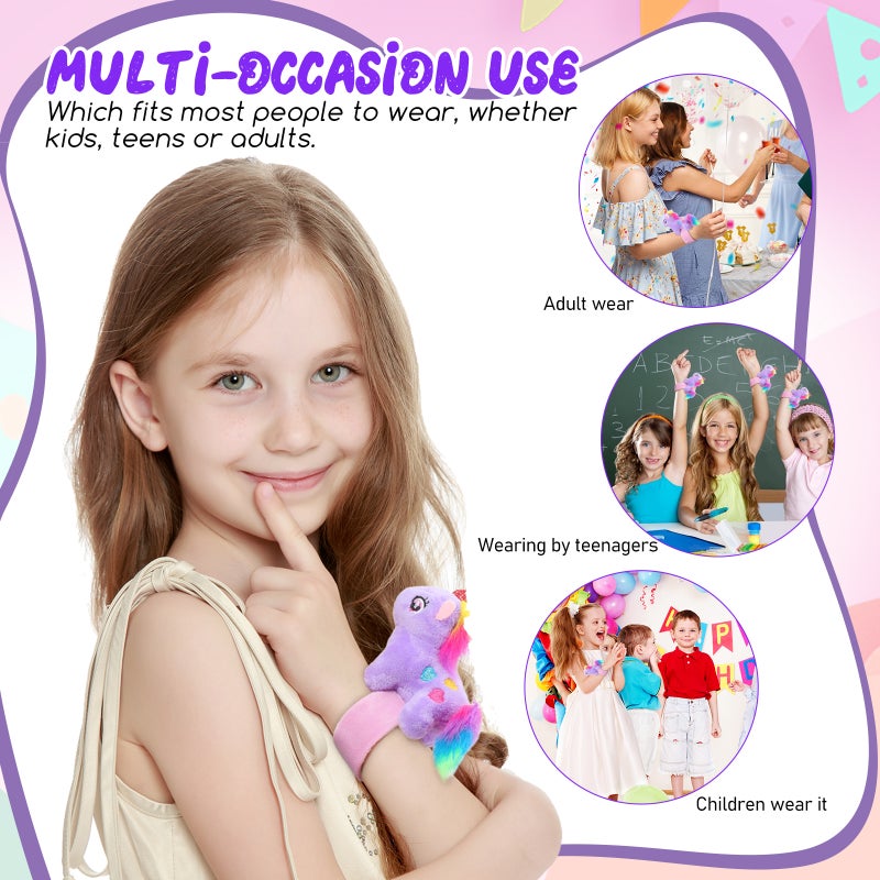 Animal Slap Bracelet Cartoon Slap Wrist Band Lovely Animal Slap Bracelet Kids Party - Image 3
