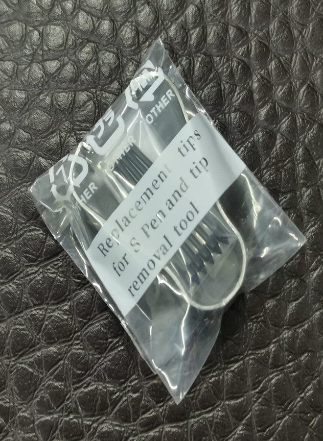 Bestdealing 2 Pack Galaxy S22 Ultra Pen Tip S22U Stylus Tips Replacement Pen Tips Nib with Tweezer for Samsung Galaxy S22 Ultra 5G 6.8" Pen Tip Repair SM-S908 Stylus S Pen Tips (No Pen) (Black-2 Pack) - Image 5