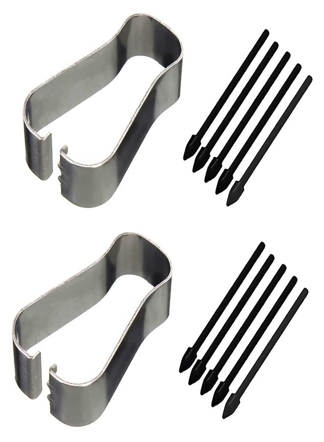 Bestdealing 2 Pack Galaxy S22 Ultra Pen Tip S22U Stylus Tips Replacement Pen Tips Nib with Tweezer for Samsung Galaxy S22 Ultra 5G 6.8" Pen Tip Repair SM-S908 Stylus S Pen Tips (No Pen) (Black-2 Pack) - Image 1