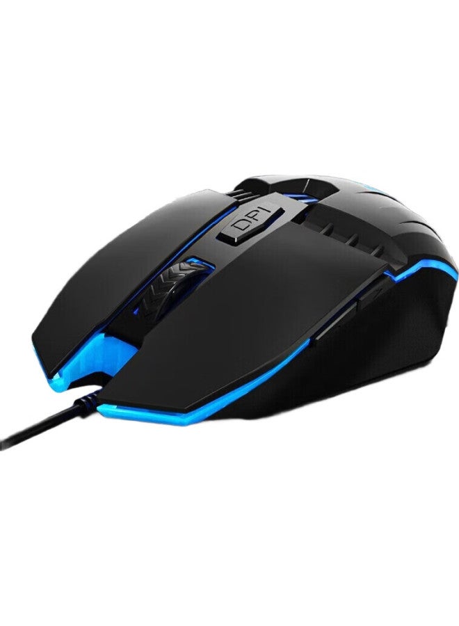 HP Wired Gaming Mouse, Backlit E-Sports Mouse, Usb Gaming Mouse For Office, Desktop Computer, Laptop, Lol, Pubg, Internet Cafe - Image 1